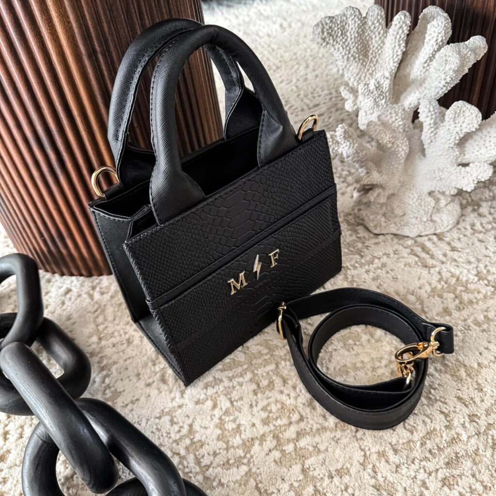 Tote RG Mini Pitón Negro