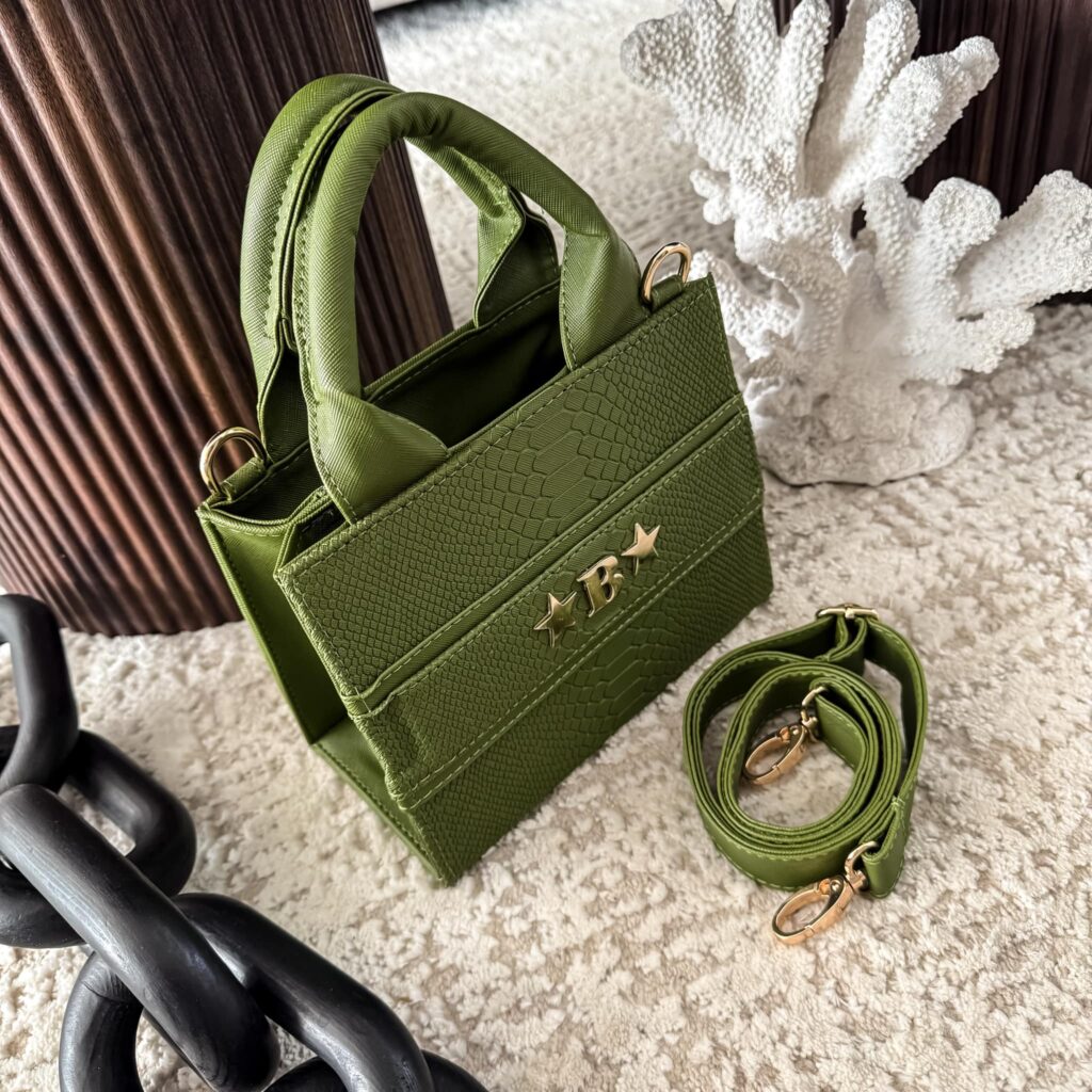 Tote RG Mini Pitón Olivo