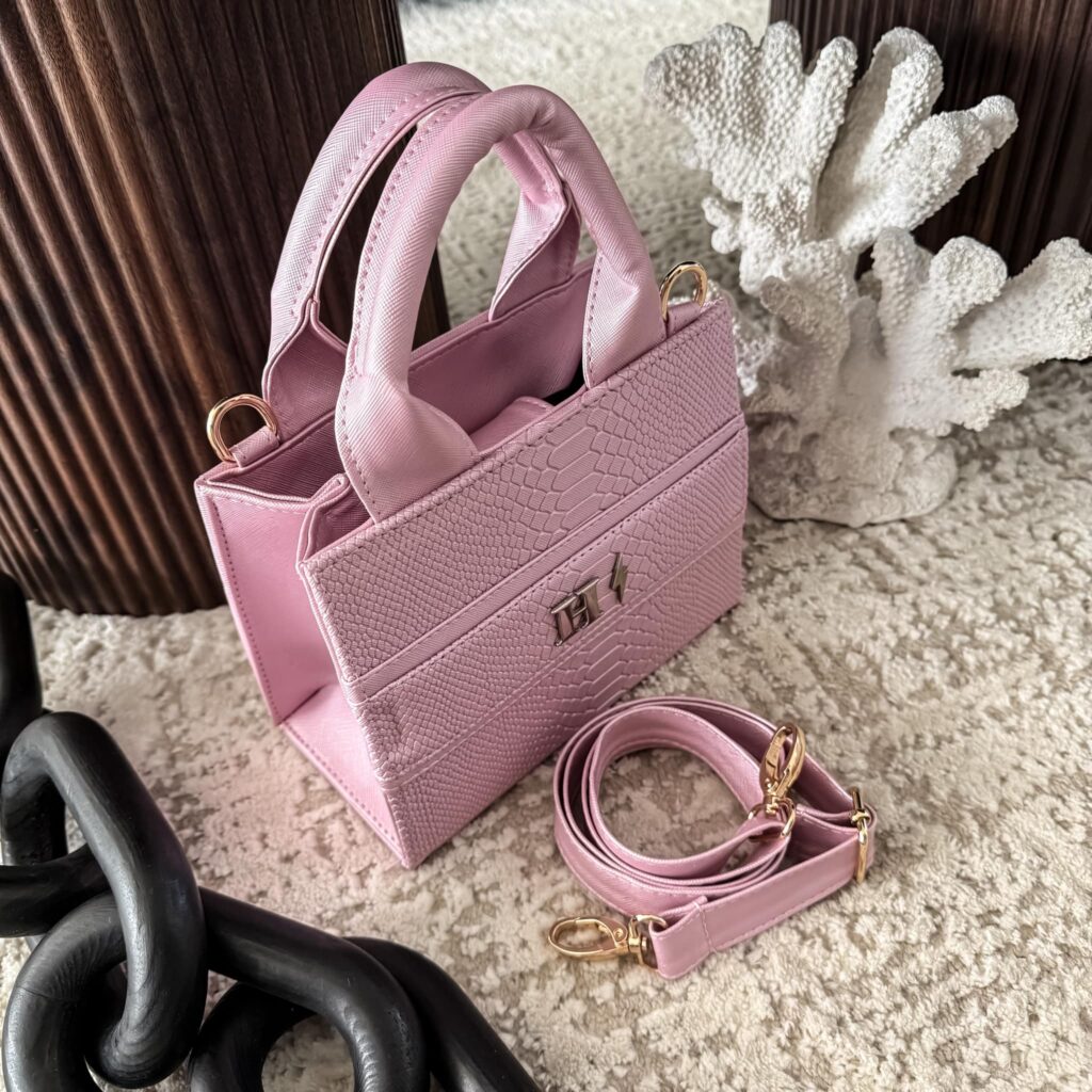 Tote RG Mini Pitón Baby Pink