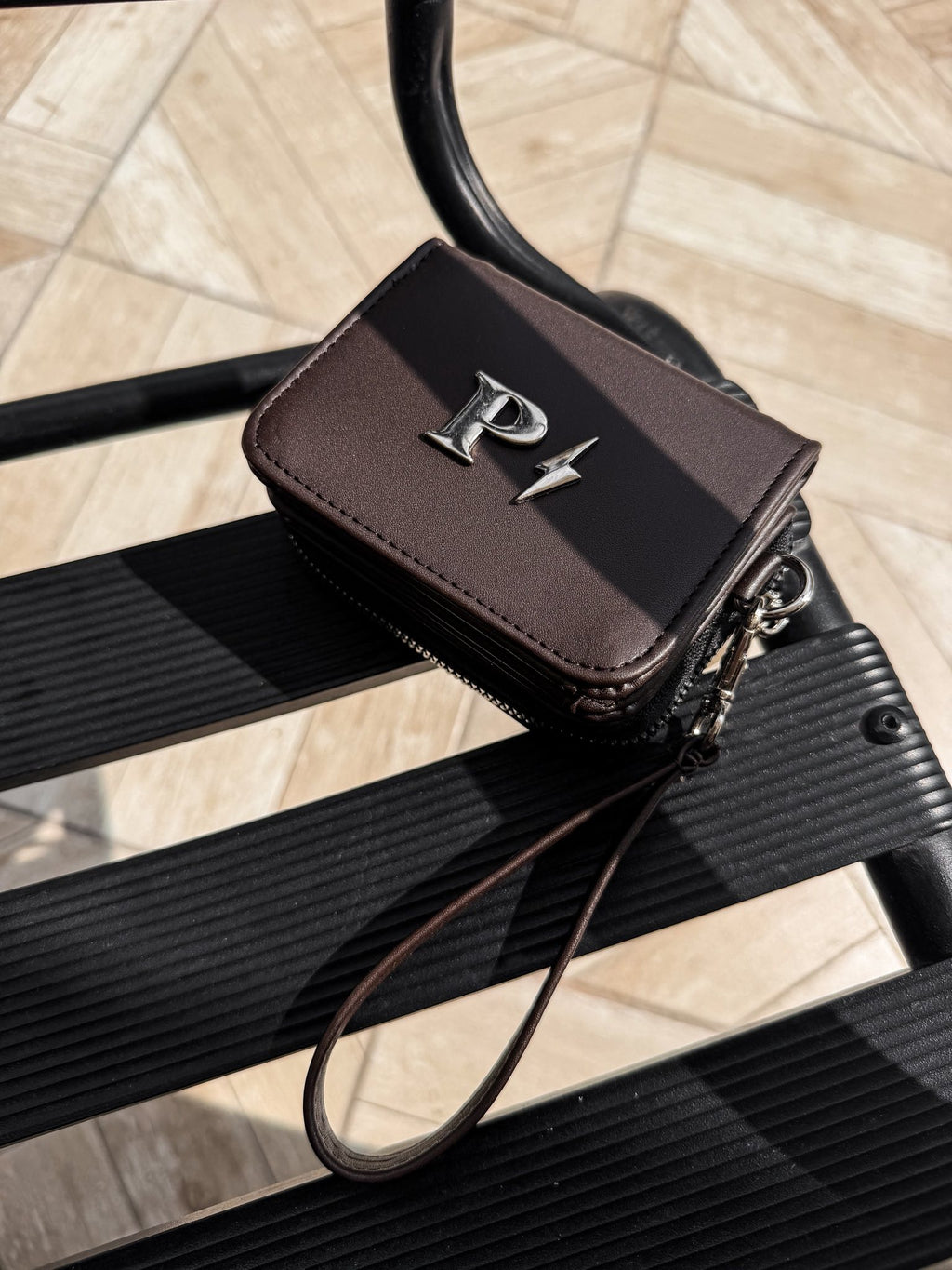 Double packet Wallet – chocolate