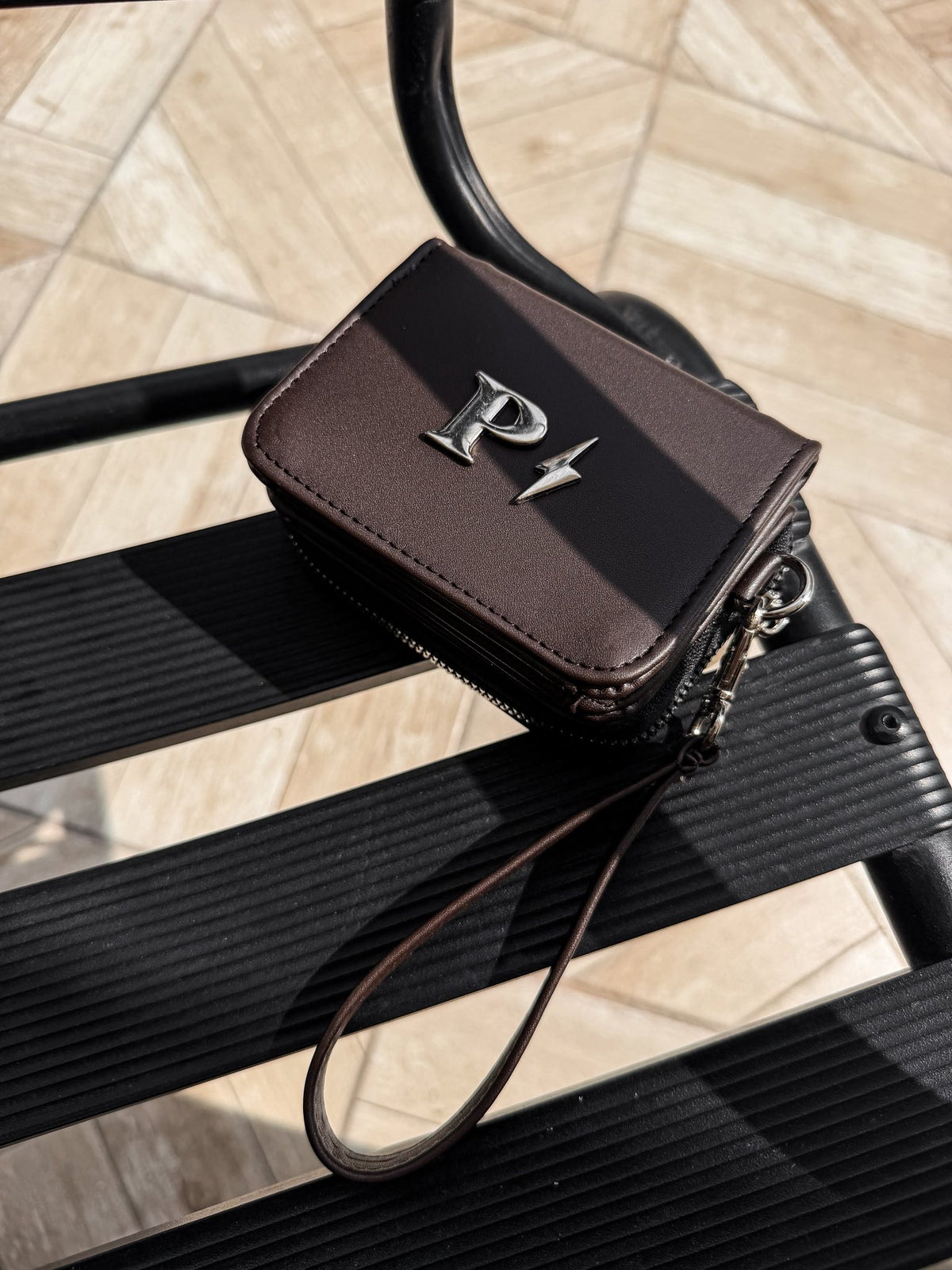 Double packet Wallet – chocolate