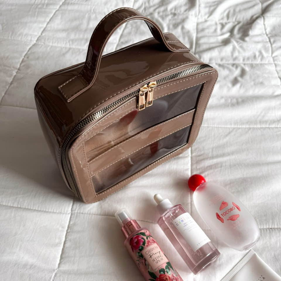 Glossy Case Charol Chocolate
