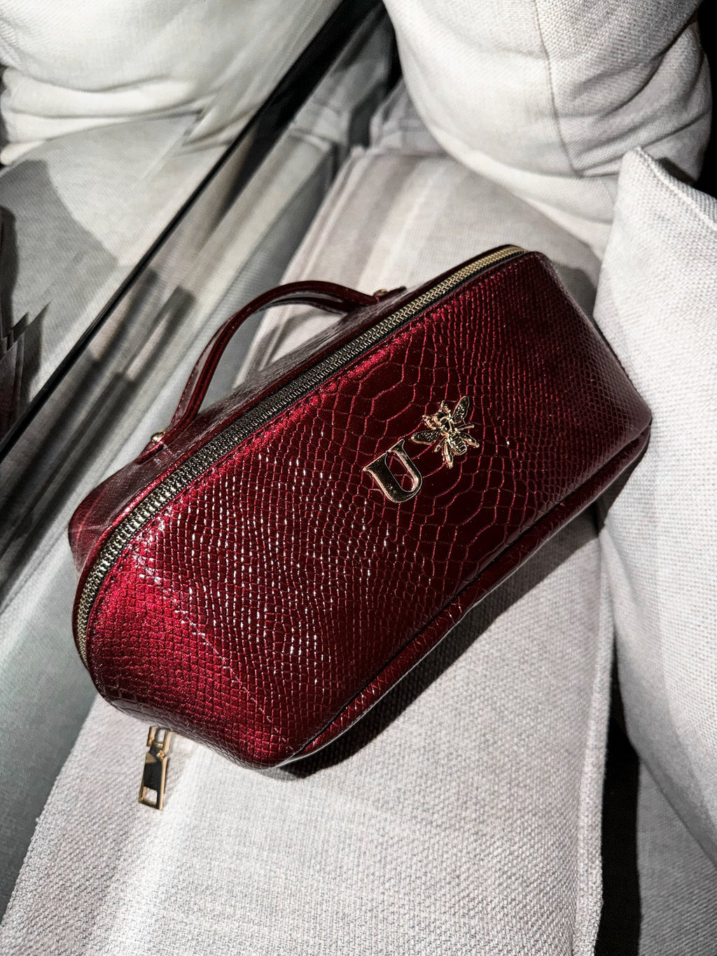 Neceser Charol Burgundy