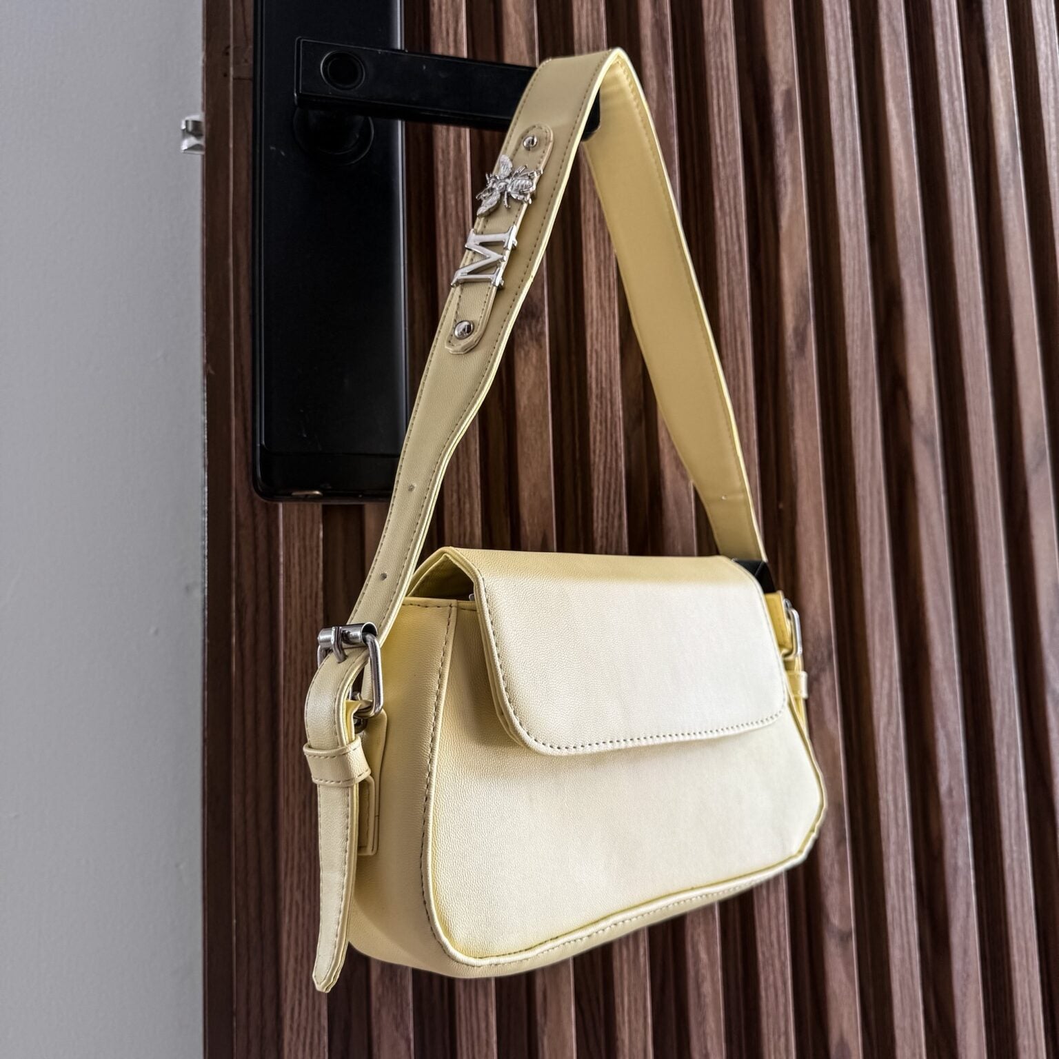 Agnes Baby Yellow + Herraje Plata