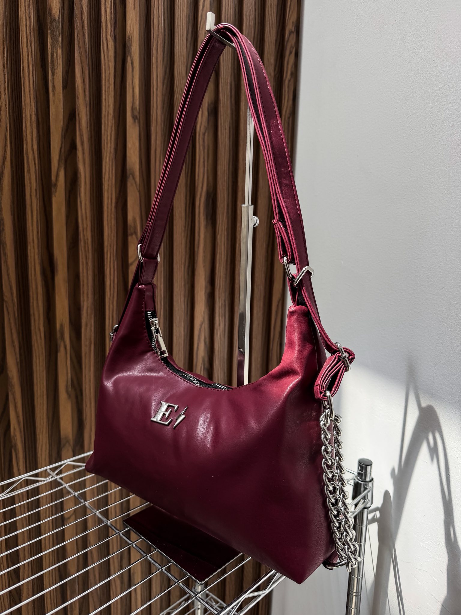 Mini Bolsa-Mochila Burgundy