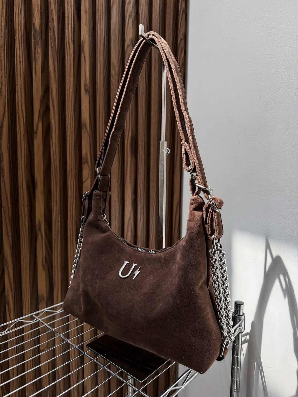 Mini Bolsa-Mochila Velvet Chocolate