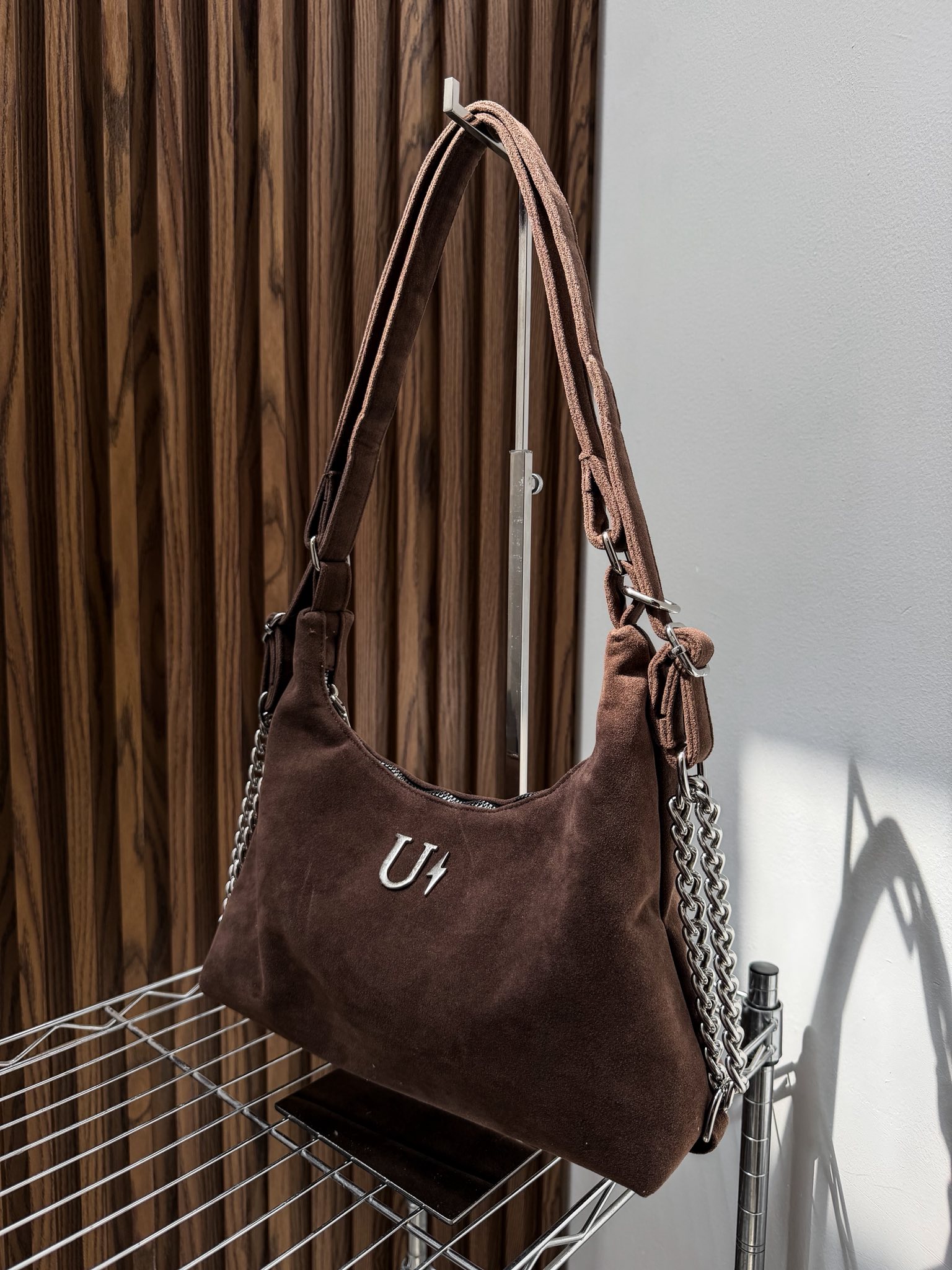 Mini Bolsa-Mochila Velvet Chocolate