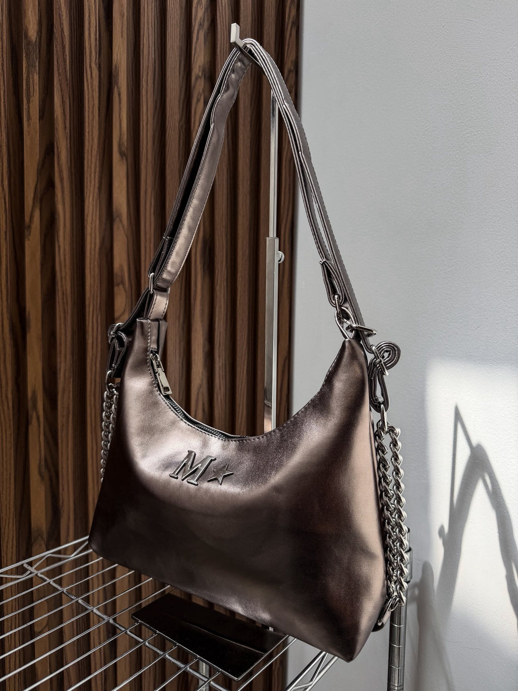 Mini Bolsa-Mochila Inox