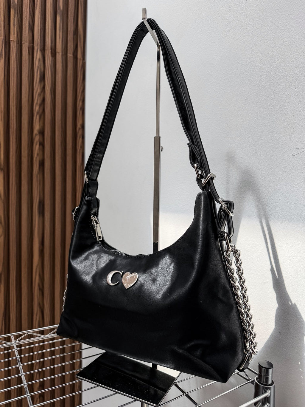 Mini Bolsa-Mochila Negro