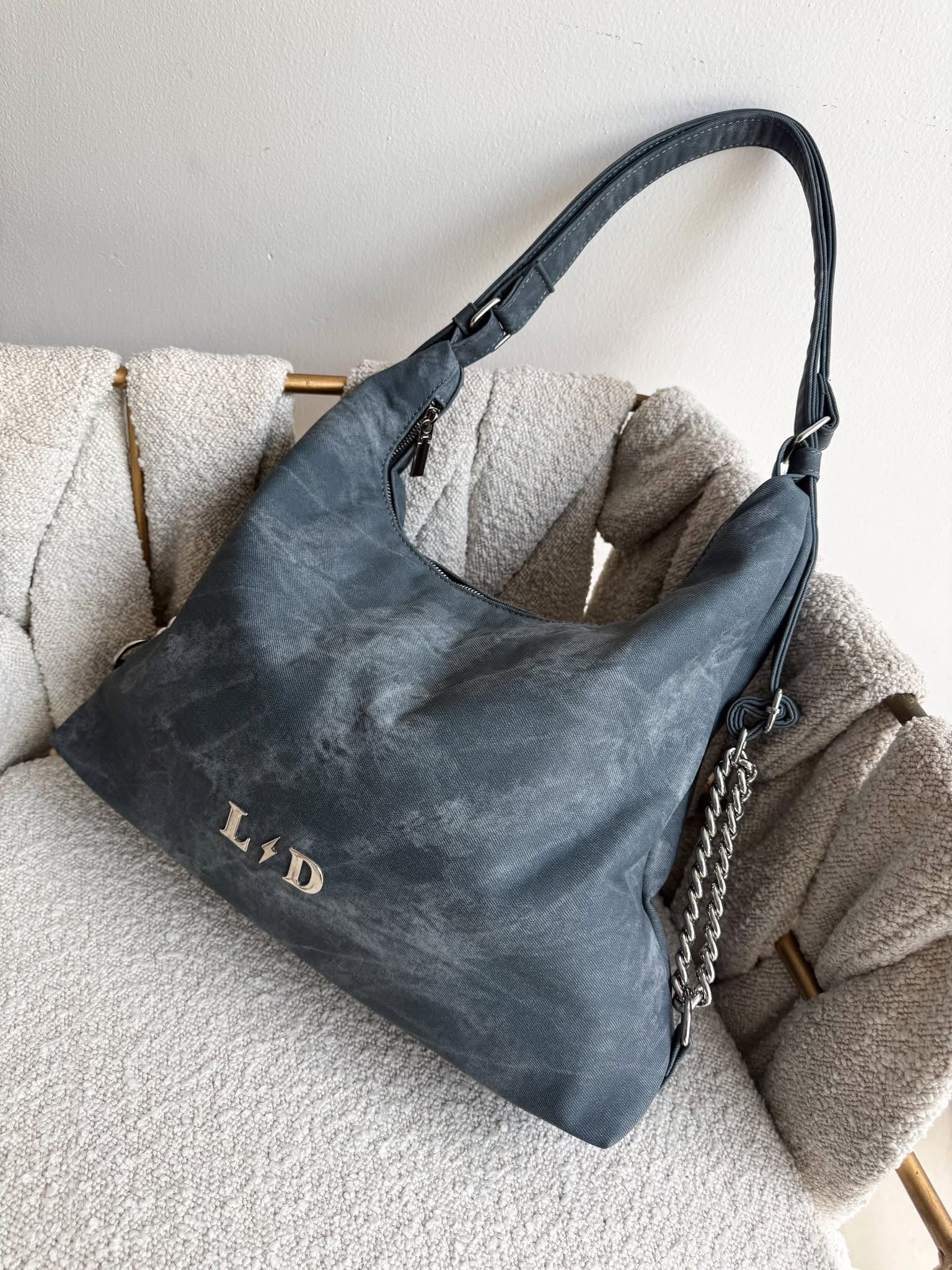 Bolsa-Mochila 2 en 1 Denim Ultra Marino
