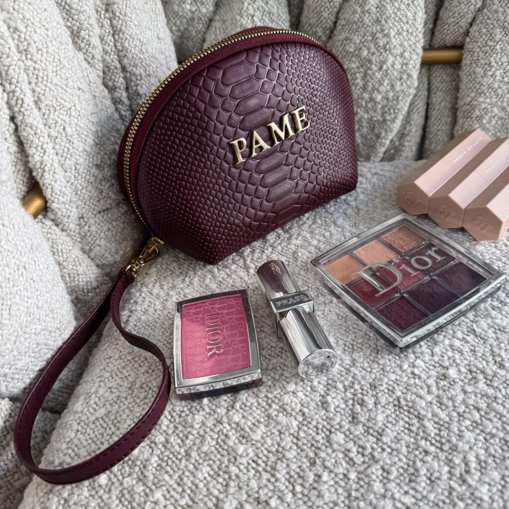 Cosmetiquera N Burgundy