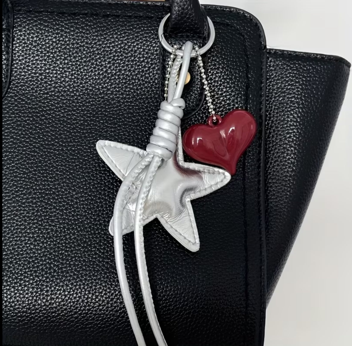Charms para bolso estrella plata