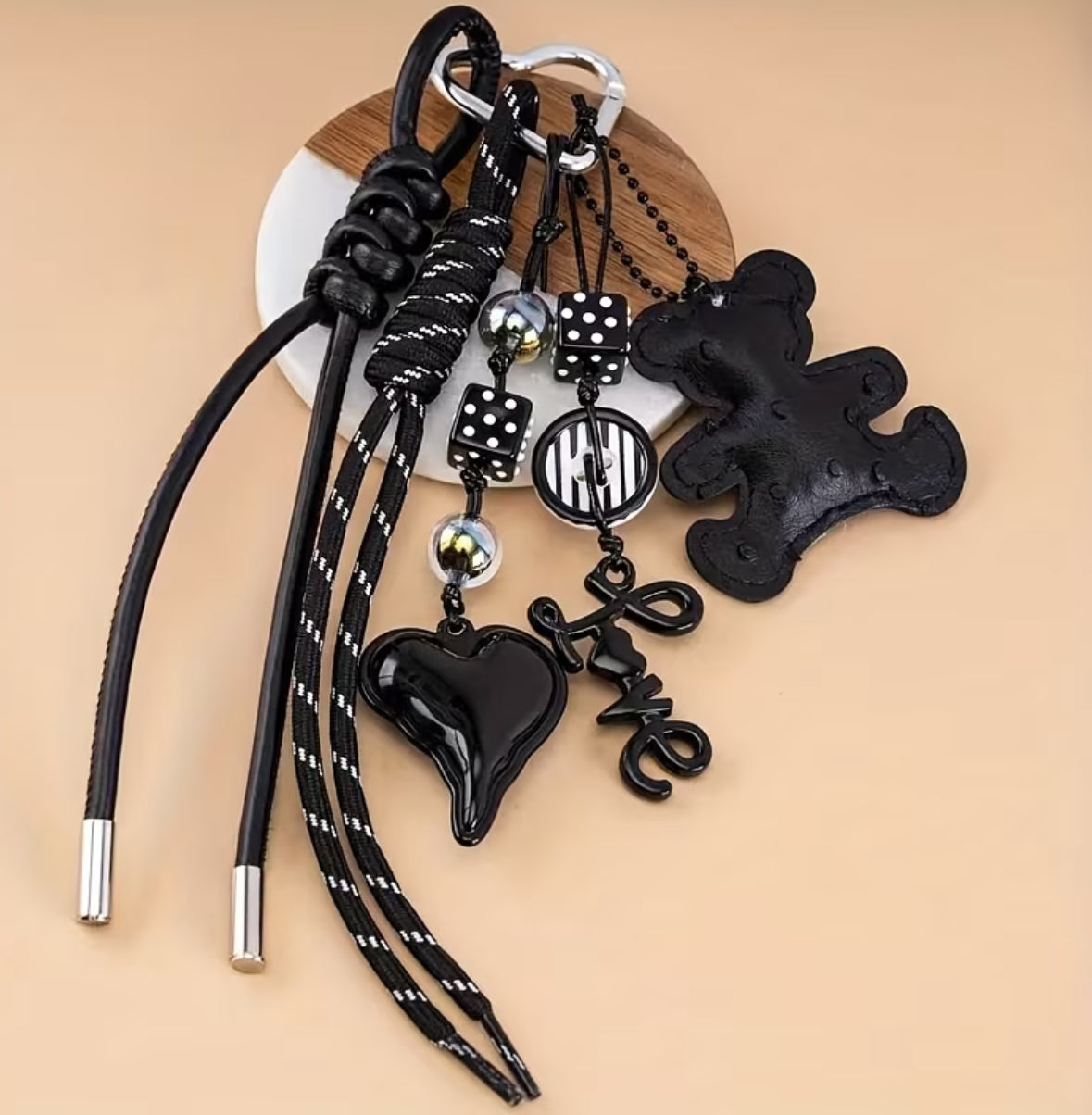 Charms para bolso oso