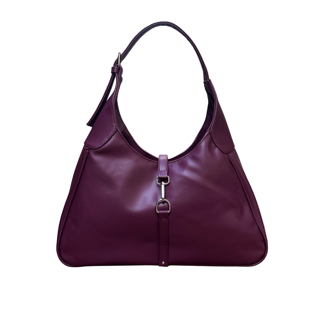 Trianni Burgundy + Herraje Plata