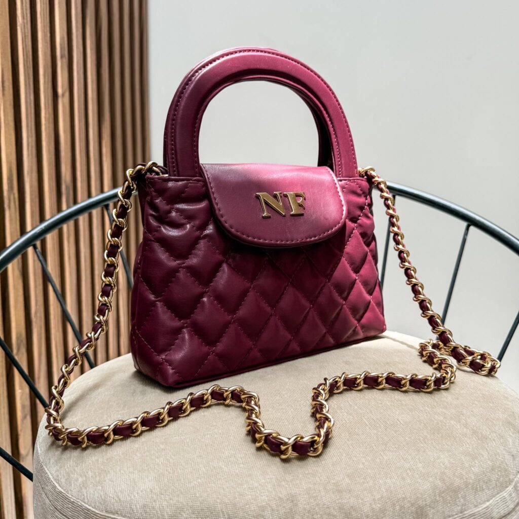 Kelly Nano Burgundy – Herrajes Oro