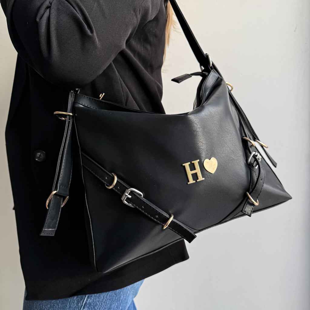 serena Luxe Negro Herrajes Mixtos