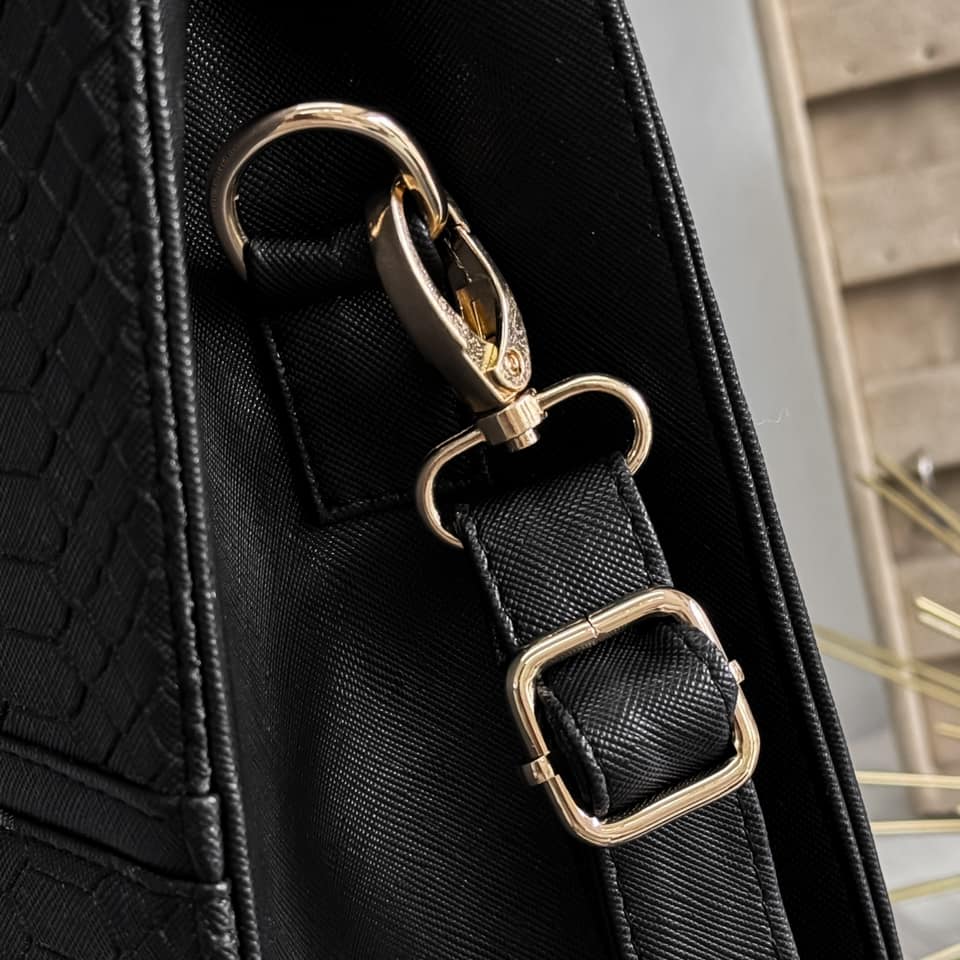 Tote RG Mini Pitón Rosa Palo Metálico