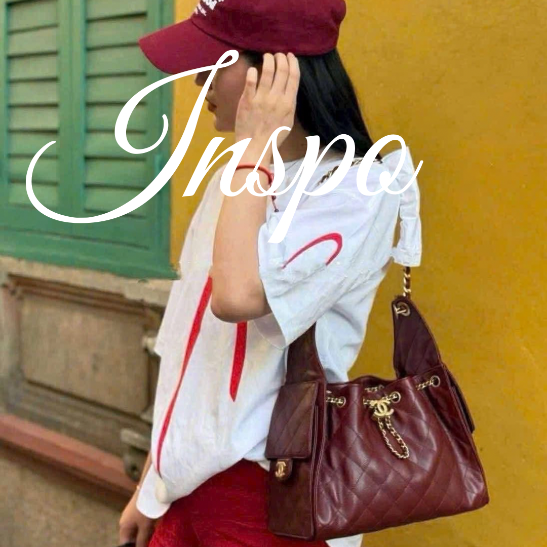 Soho 25 Small Burgundy Herraje Oro