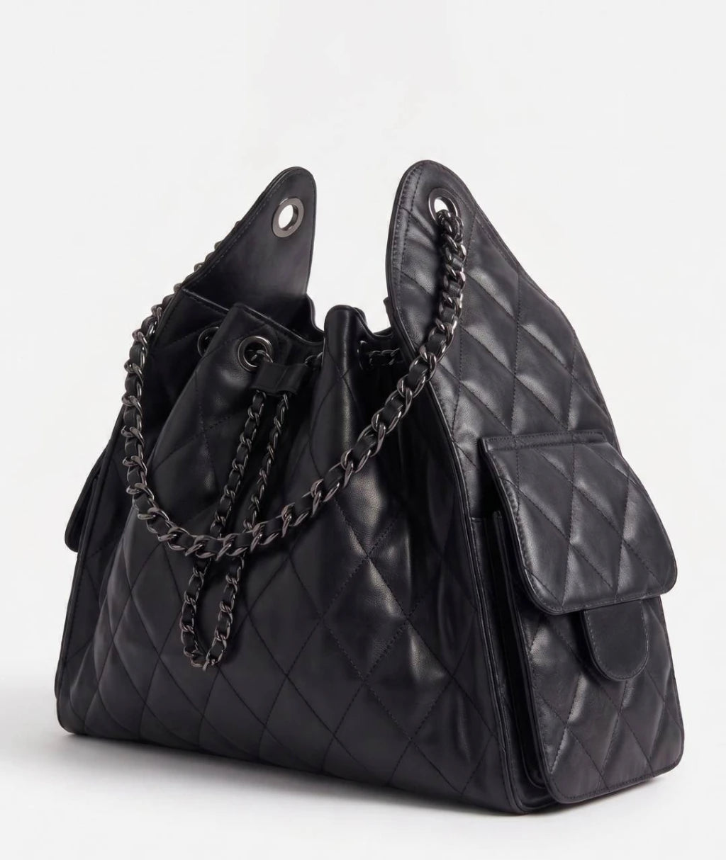 COCO 25 XL negra con cadena negra