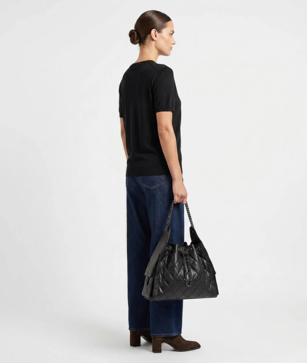 COCO 25 XL negra con cadena negra